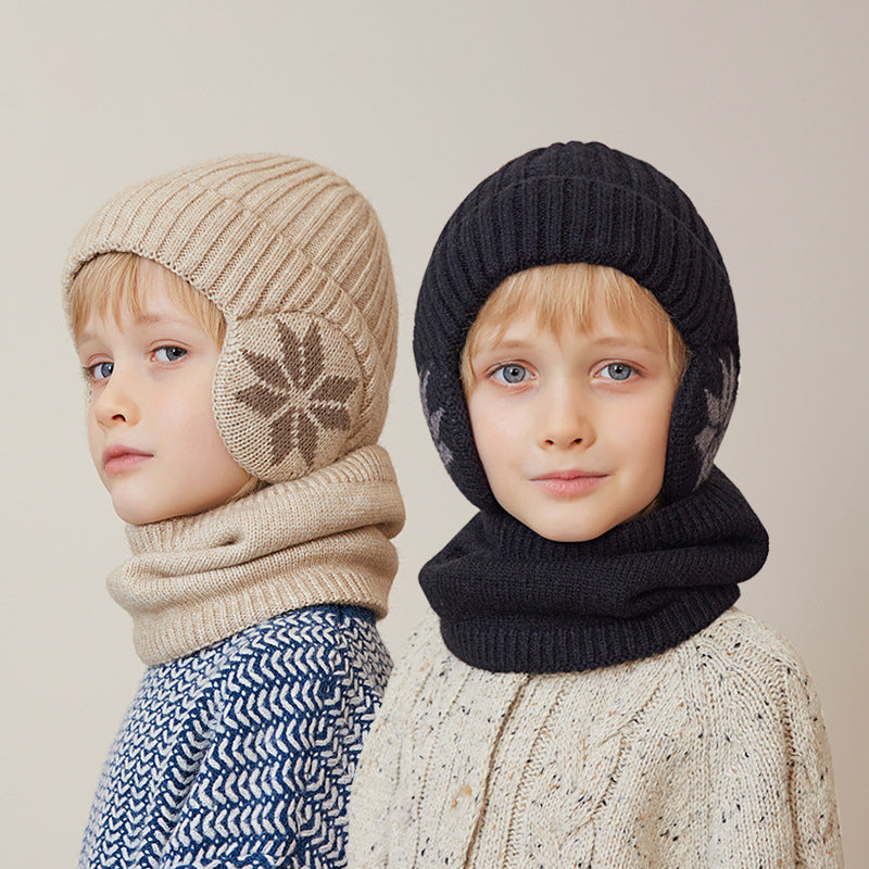 Cozy Kids Fleece Scarf and Beanie Set