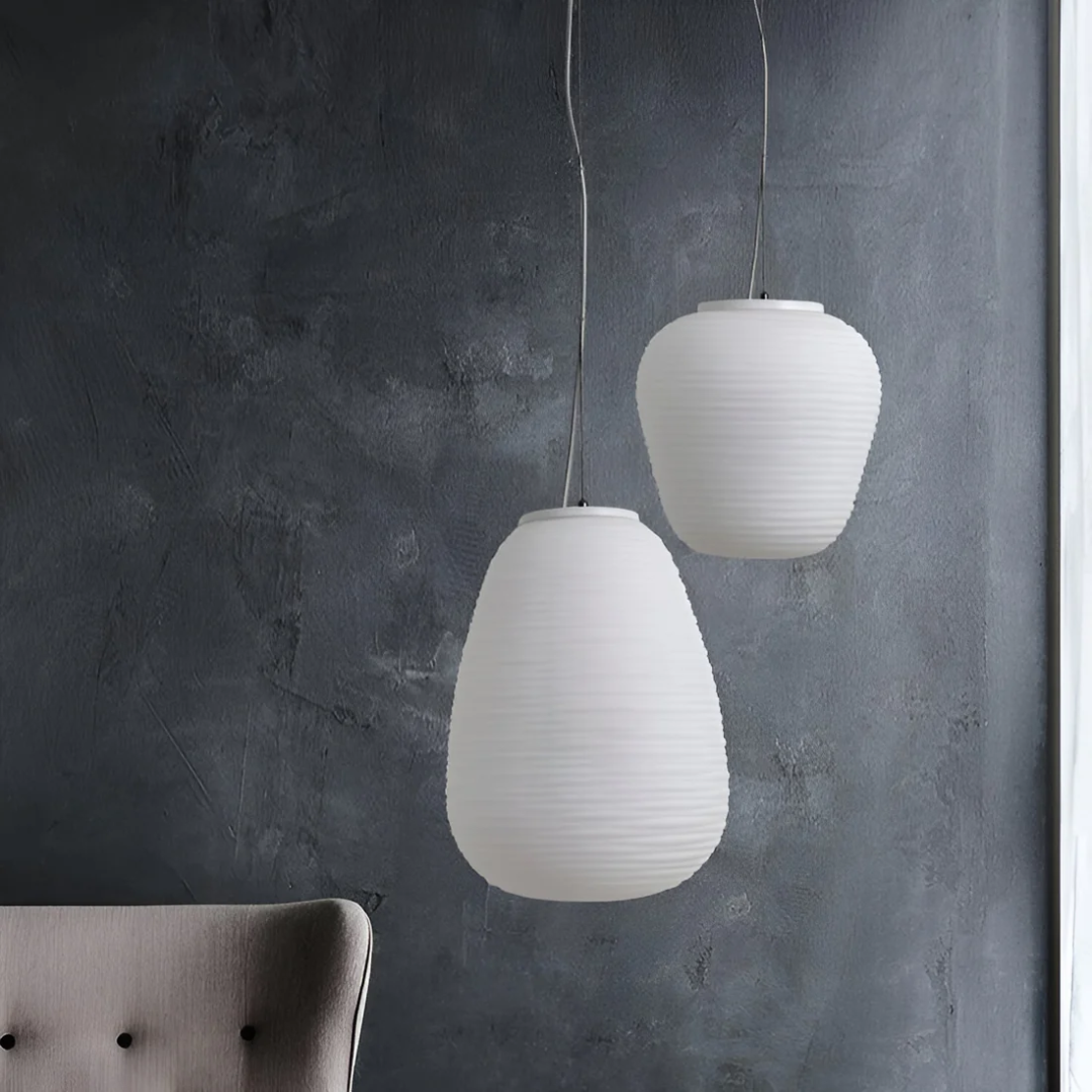 Stylish Opal Glass Hanging Lamp