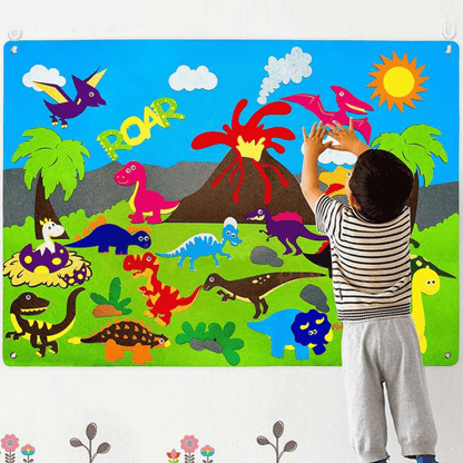 Interactive Kids Felt Learning Board