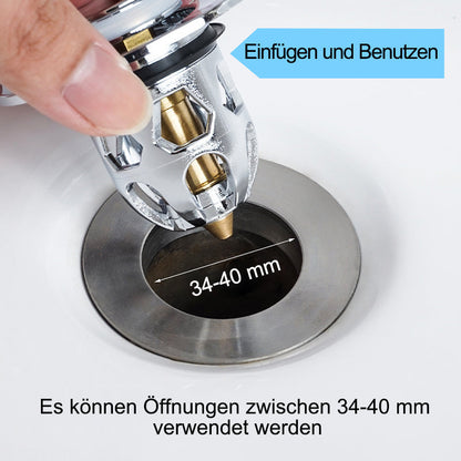 Easy Fit Sink Drain Stoppers
