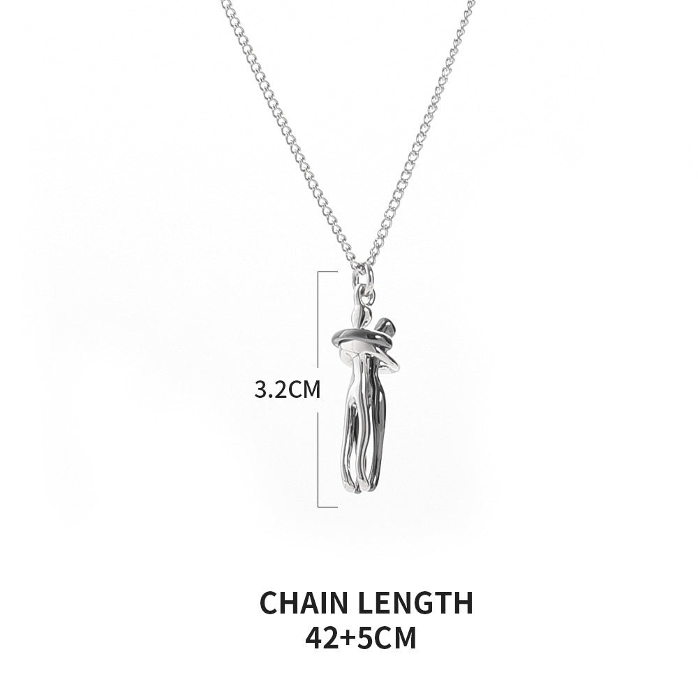 Romantic Couple Pendant Necklace