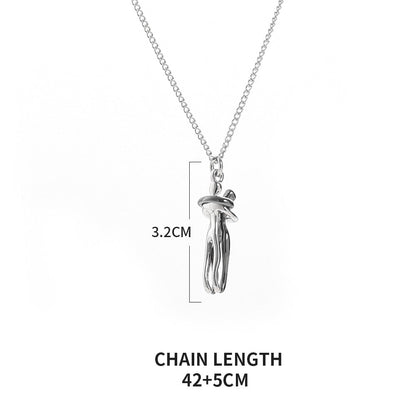 Romantic Couple Pendant Necklace