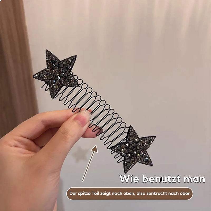 Clear Star Hair Clip