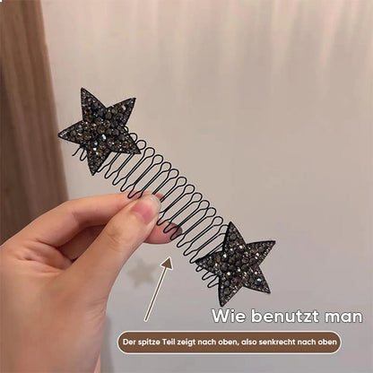 Clear Star Hair Clip