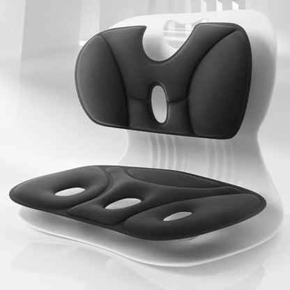 Comfortable Office Chair with Lumbar Support and Adjustable Back