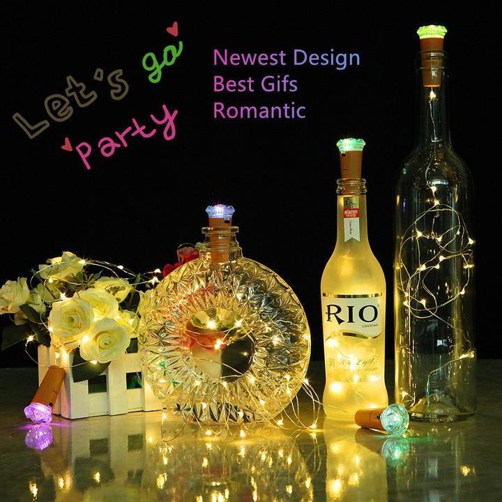 Colorful Glass Bottle Lanterns - Befez