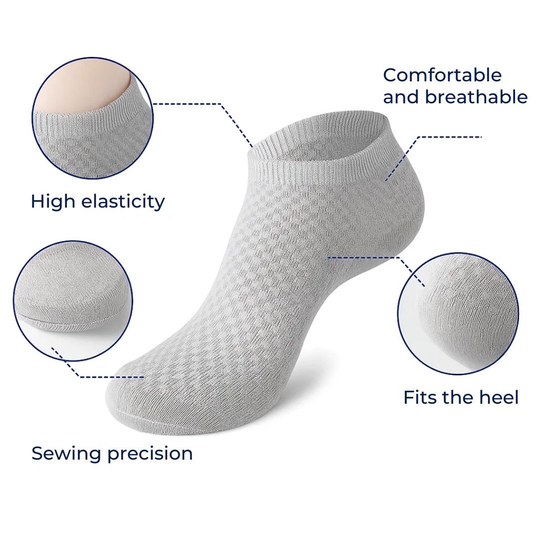 Breathable Athletic Socks - Dry Fit Comfort