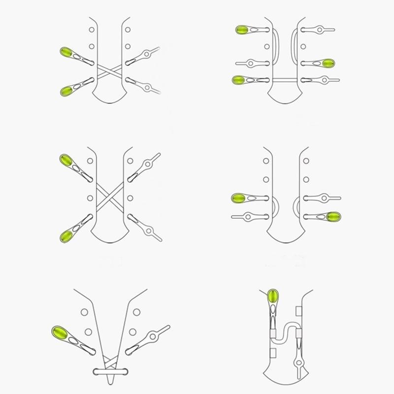 Simple Elastic Shoe Laces (12 Pack)