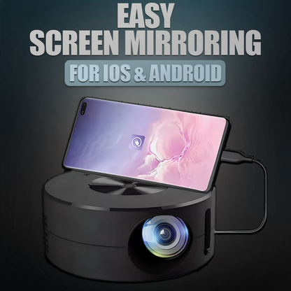 Compact HD Portable Home Projector