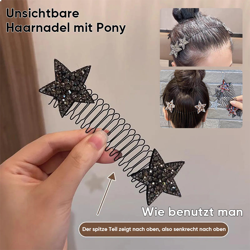Clear Star Hair Clip