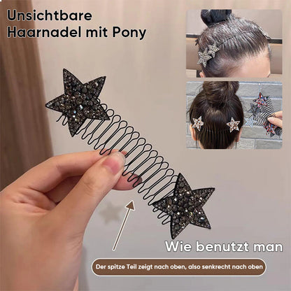 Clear Star Hair Clip