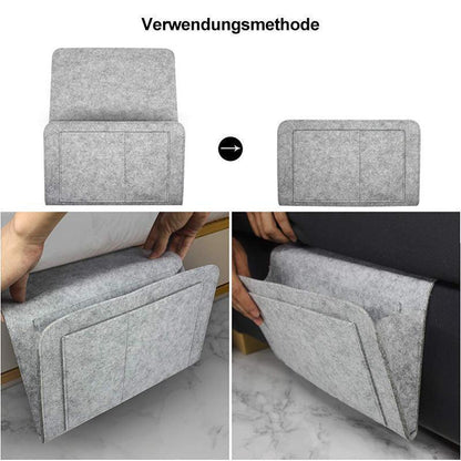 Stylish Hanging Storage Bag for Bed & Desk