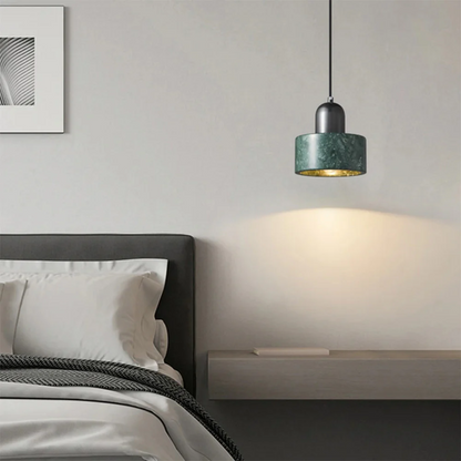 Elegant Marble Drop Ceiling Lamp