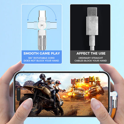 Flexible 360 Degree Elbow USB Cable