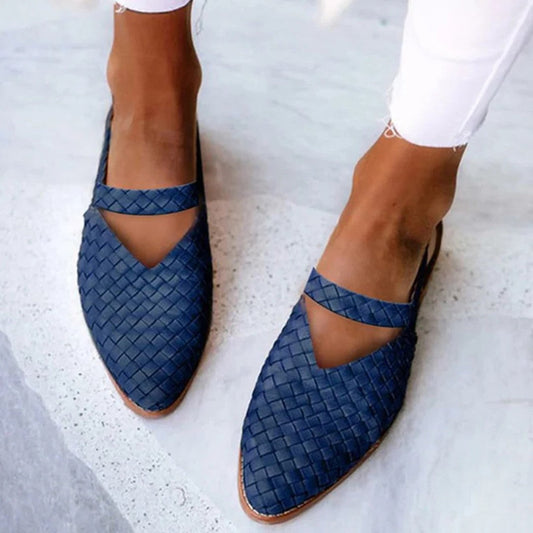 Classic Pointy Toe Comfortable Ballet Flats - Befez