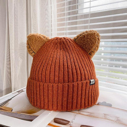 Warm Women's Knitted Winter Beanie Hat