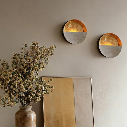 Simple Metal Candle Wall Sconce