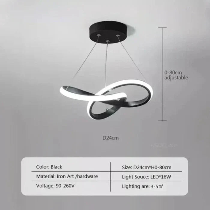 Stylish LED Ceiling Light - WaveGlow