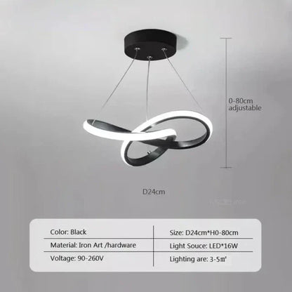 Stylish LED Ceiling Light - WaveGlow