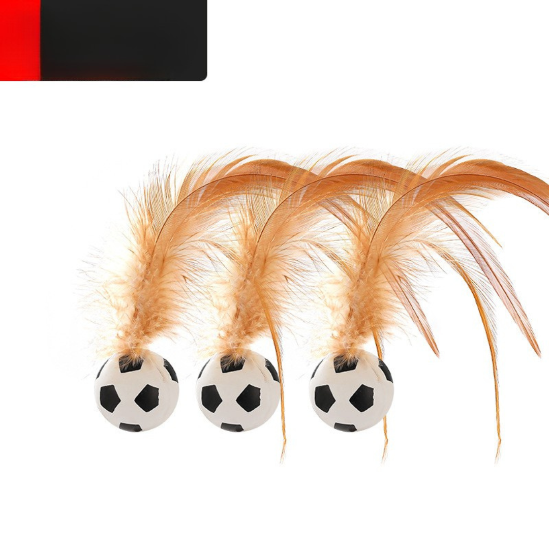 Fun Cat Feather Teaser Toy