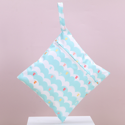 Waterproof Baby Bag with Zipper – Reusable Stroller Organizer