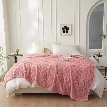 Soft Wool Blanket for Bed