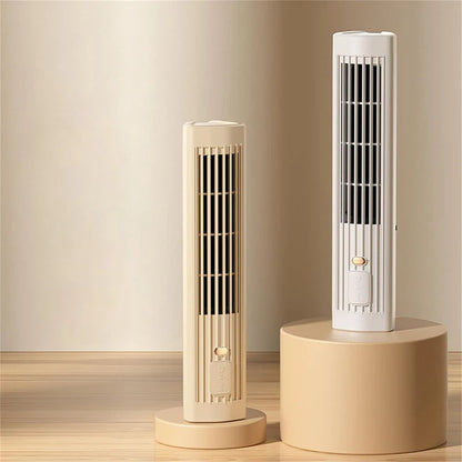 Compact Cooling USB Tower Fan Air Cooler