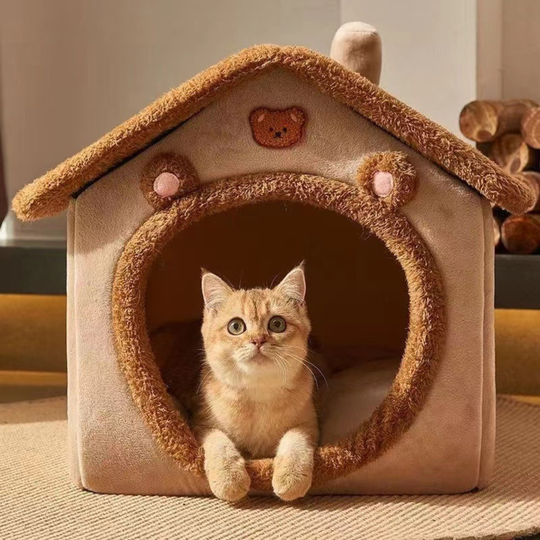 Soft Warm Kitty Bed Befez