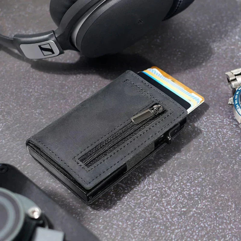 Secure Slim Leather Wallets