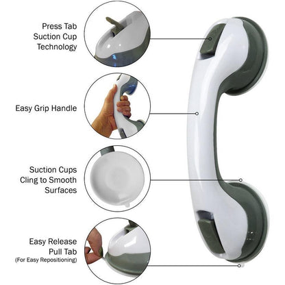 Secure Grip Bathroom Handrail