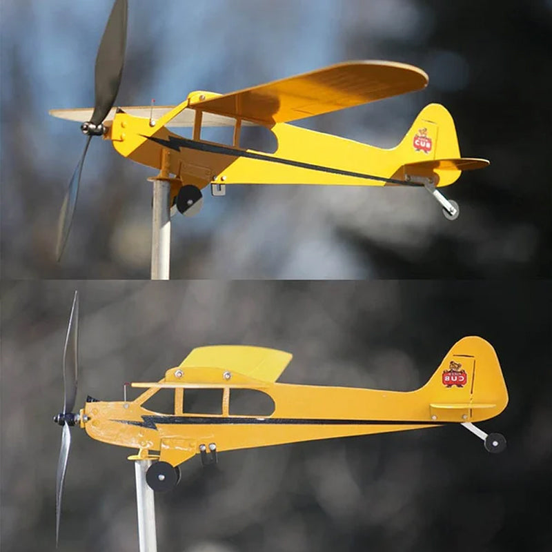 Metal Airplane Wind Vane