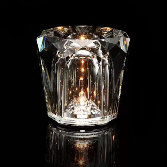 Stylish Glass Battery Table Lamp - Befez