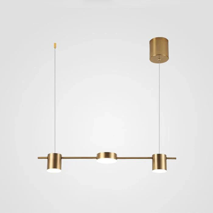 Sleek Metal Hanging Light - AuraDrum