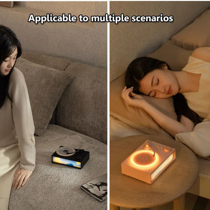 Relaxing Portable Bluetooth Speaker with LED Light
