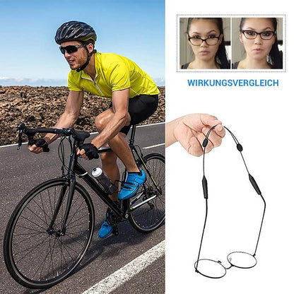 Comfortable Silicone Eyeglass Straps (2 Pack)