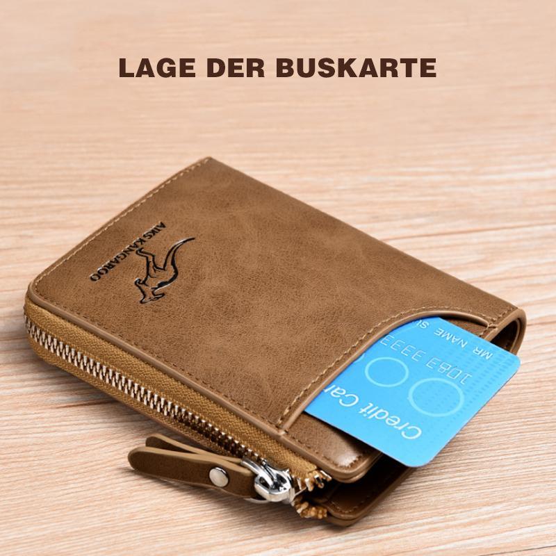 Secure Leather RFID Wallet for Men Women