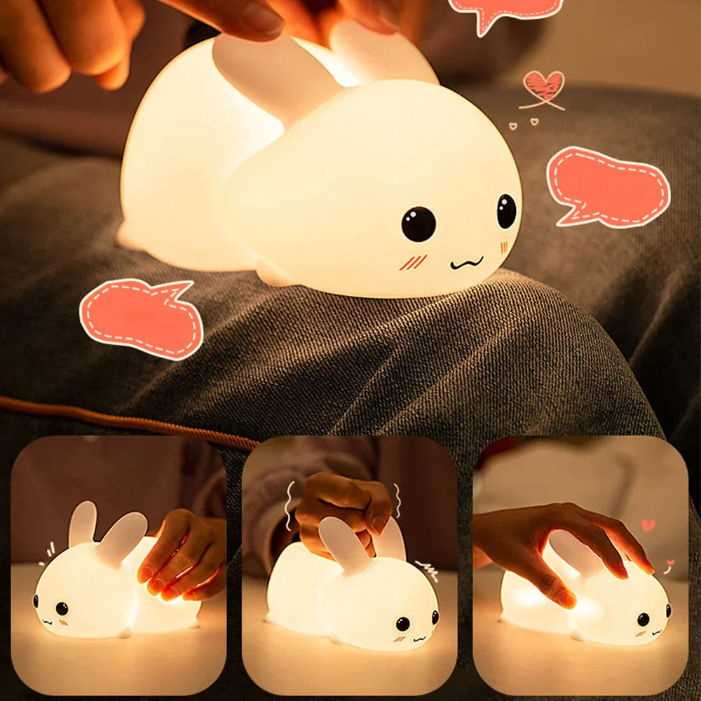 Adorable Bunny Bedside Lamp