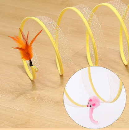 Foldable Pet Play Tunnel