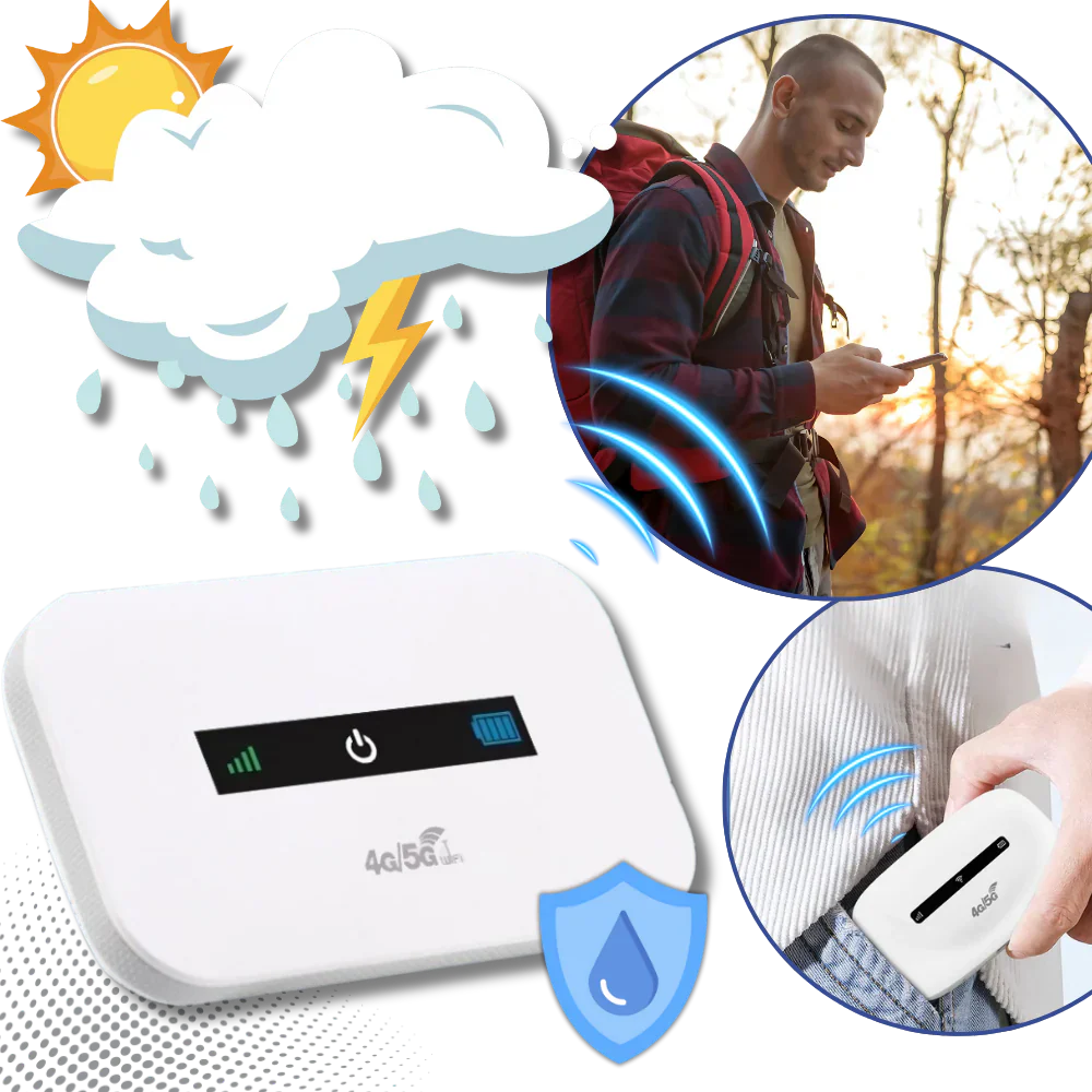 Compact Mobile Wi-Fi Hotspot
