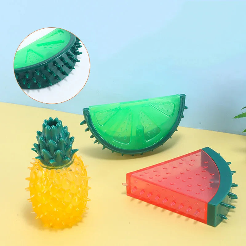 Cool Dog Chew Toy with Fruit Flavor