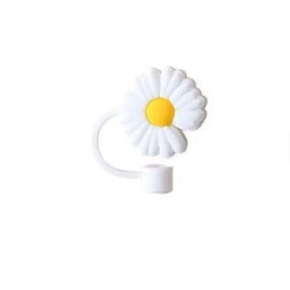 Colorful Silicone Straw Lid & Fun Accessories