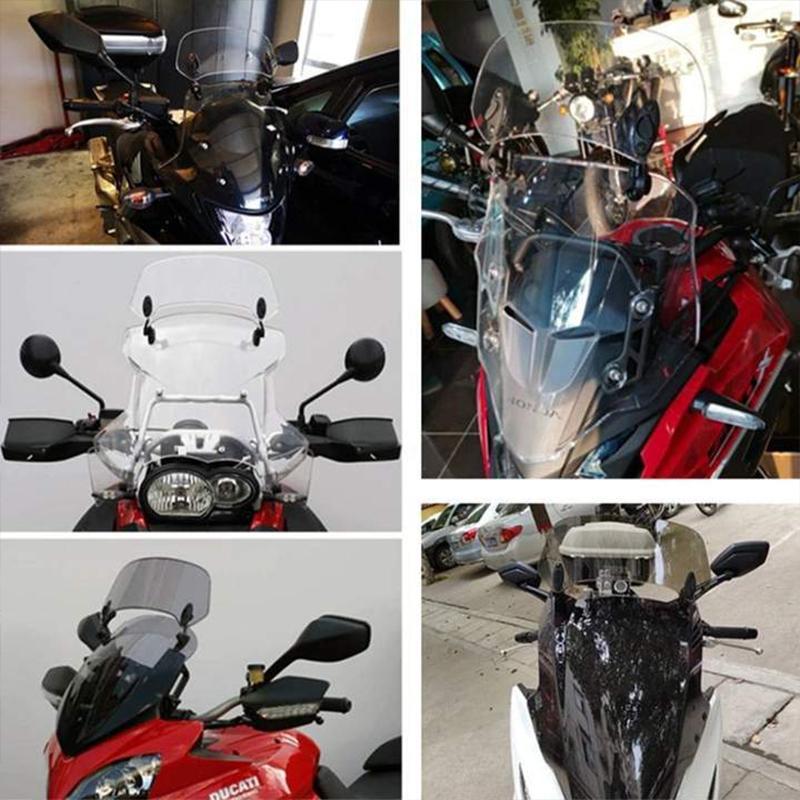 Universal Bike Windshield Visor Extension