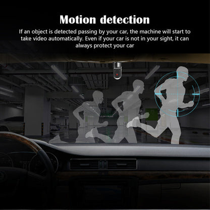 Compact 1080P HD Car Dash Cam with 360 Rotation