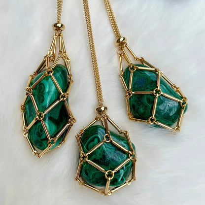 Sparkling Gemstone Pendant Necklace