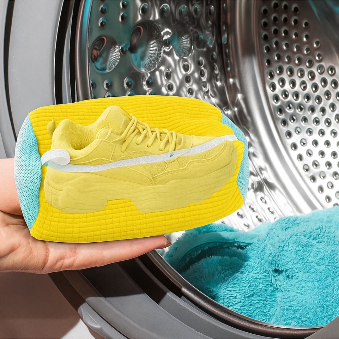 Deluxe Shoe Wash Bag - Gentle Mesh Laundry Protector