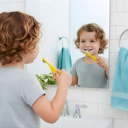 Soft Bristle Toothbrush for Sensitive Gums and Easy Grip