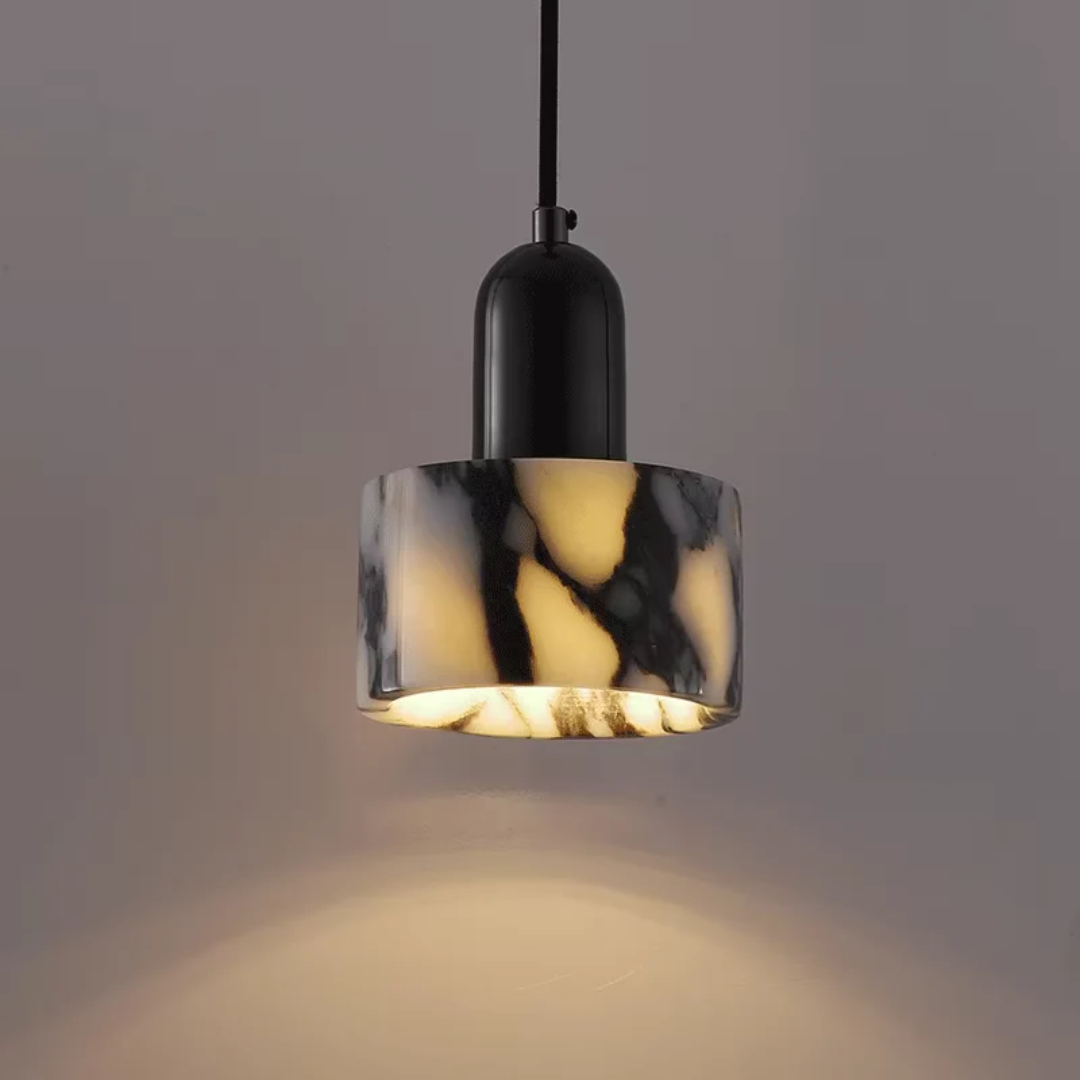 Elegant Marble Drop Pendant Light