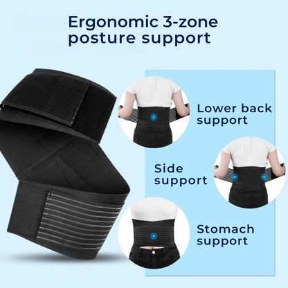 Comfort Back Support Brace for Lower Back Pain Relief