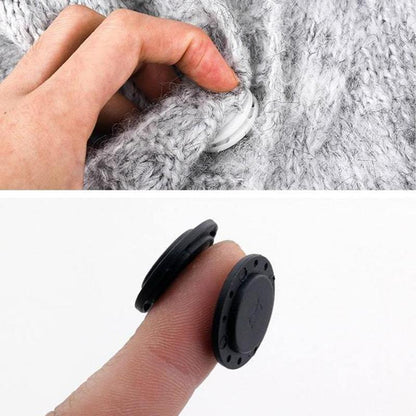 Clear Plastic Strong Magnetic Closures 5 Pack