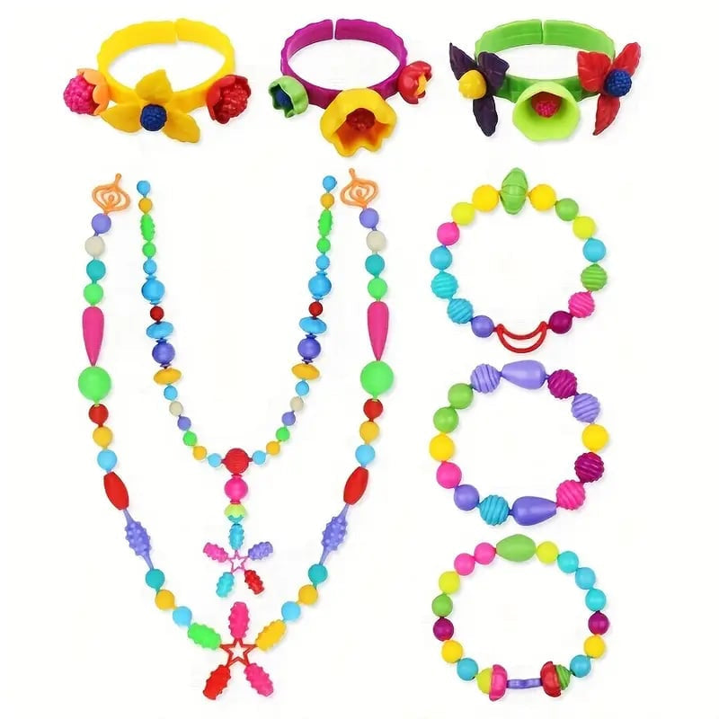 Colorful DIY Jewelry Bead Kit